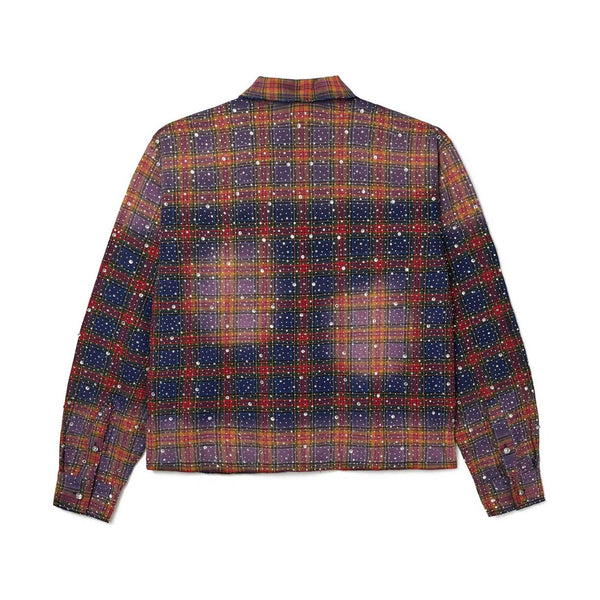 Vale Forever Purple Fever Flannel "Red/Purple"