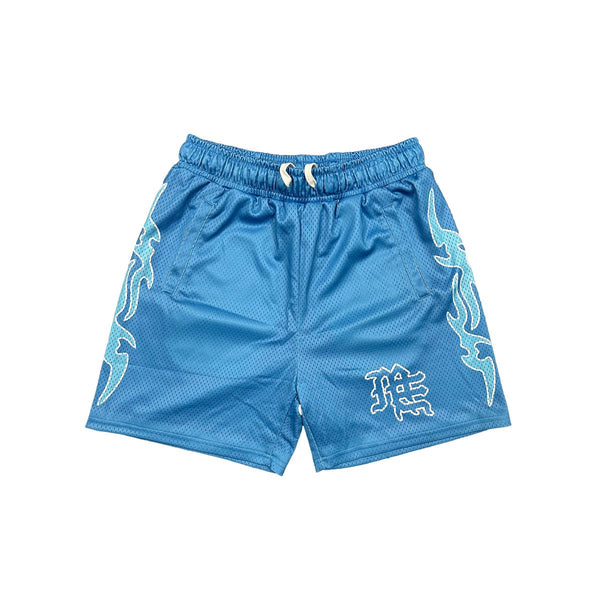 Mixed Emotion Lightning Shorts "Blue"