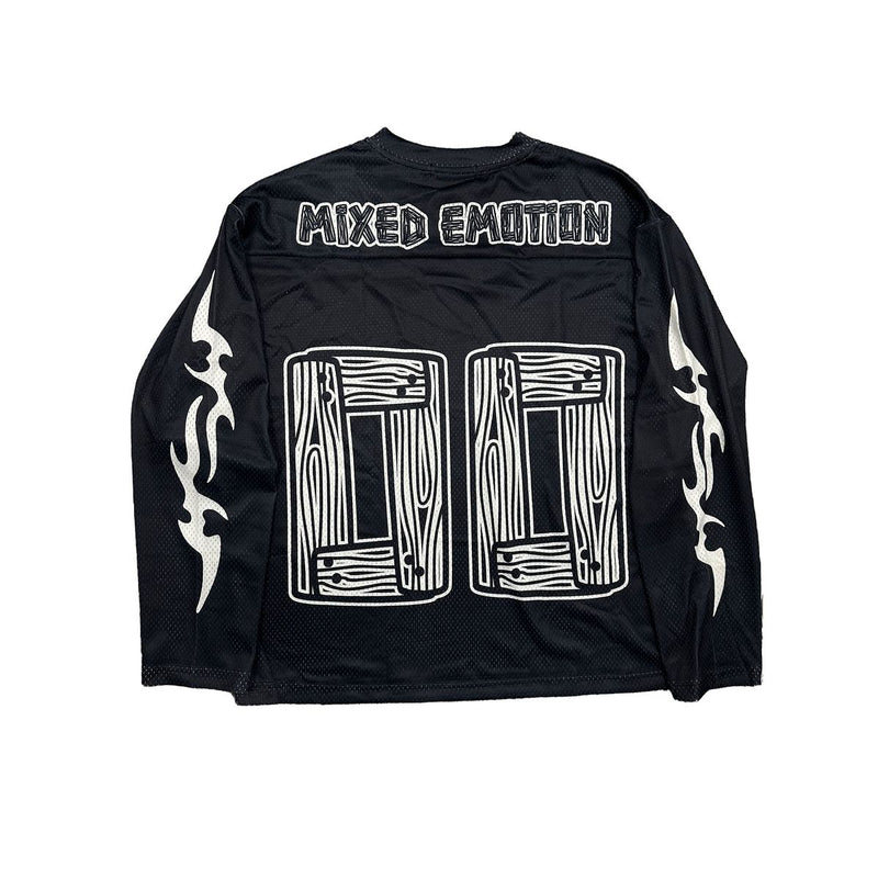 Mixed Emotion Lightning L/S Tee "Black"