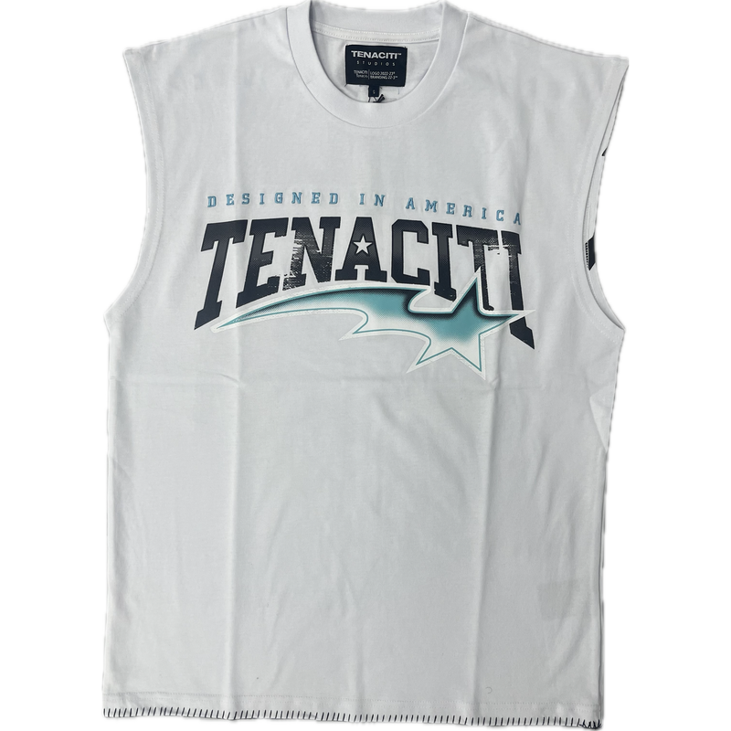 Tenaciti Strike Star Tee “White”