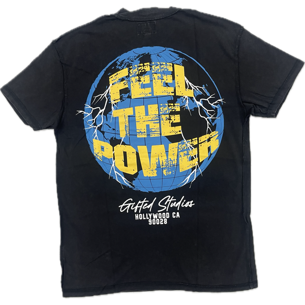 GFTD LA Feel The Power Tee "Black"