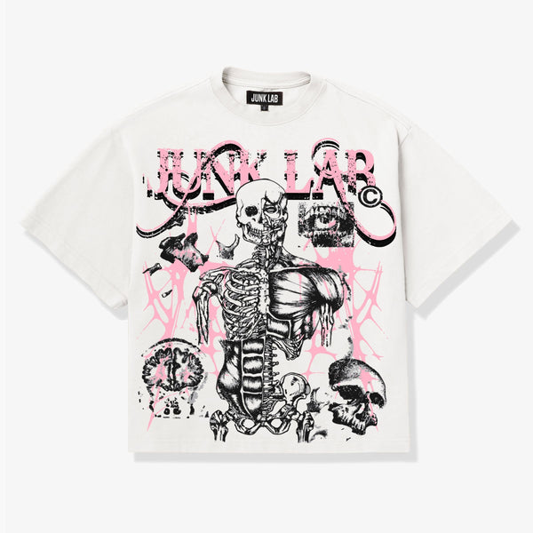 Junk Lab Autopsy Tee "White"