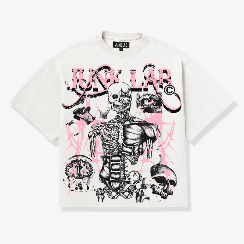 Junk Lab Autopsy Tee "White"