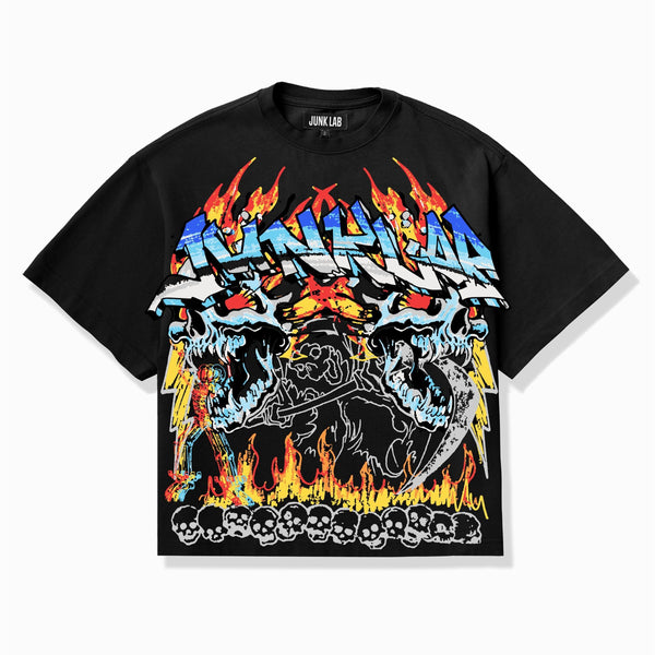 Junk Lab Disaster Tee "Black"