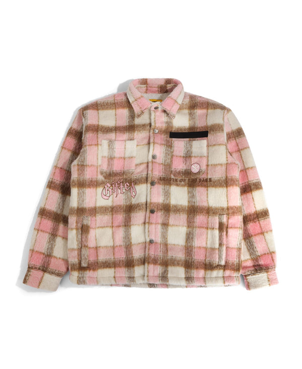 GFTD LA Leaders Plaid Jacket "Pink"