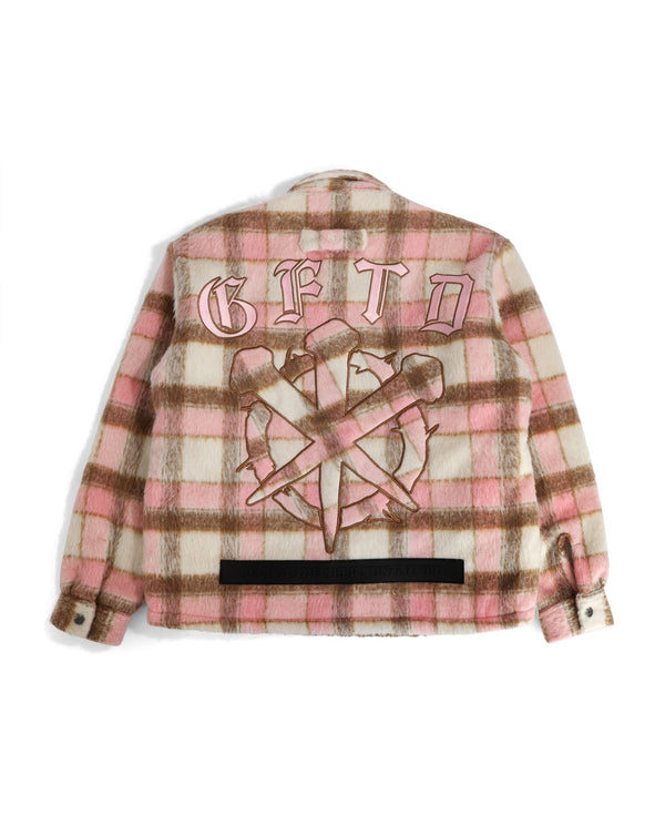 GFTD LA Leaders Plaid Jacket "Pink"