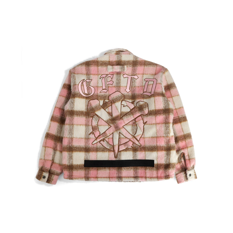 GFTD LA Leaders Plaid Jacket "Pink"
