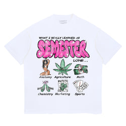 Lonely Hearts Club What I Learned All Semester Tee