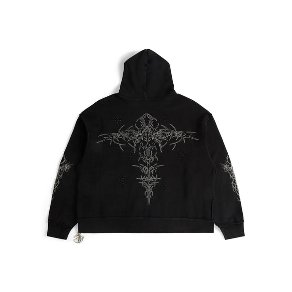 GFTD LA Luke Zip Hoodie "Black"