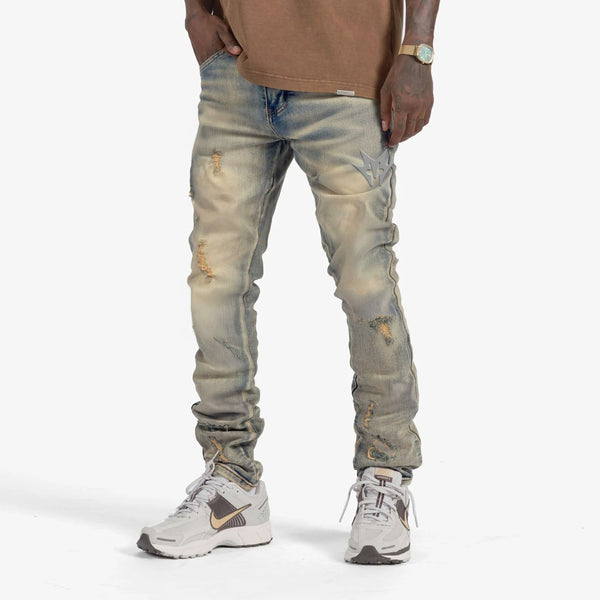 Melee Denim Saladin Skinny Jeans "Earth Wash"