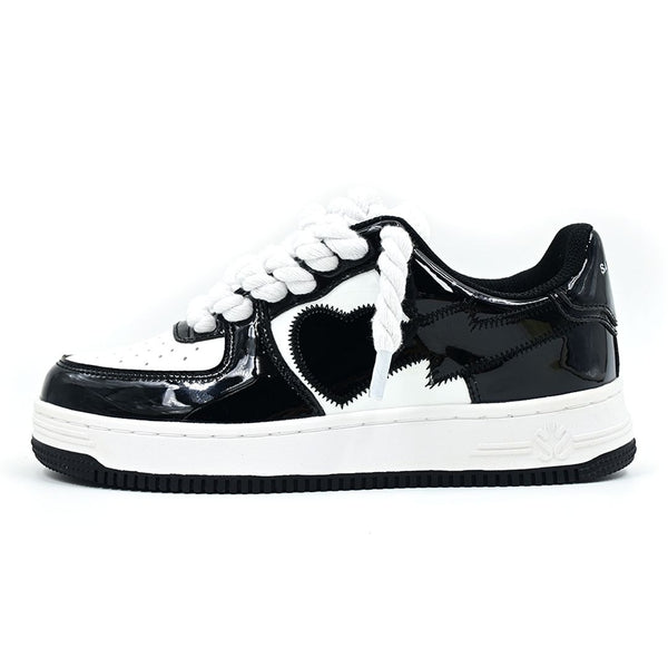 Sad Boy Saga Black Chunky Forces – Backstage Boutique