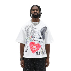 Heights District Ride Or Die Tee "White"