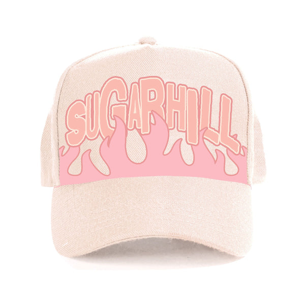 Sugar Hill Hotbox Snapback Hat "Pink"