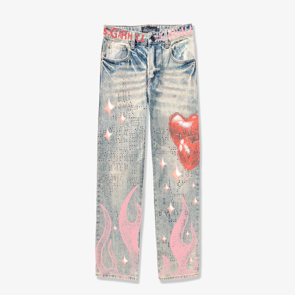 Sugar Hill Disco Skinny Jeans "Blue Wash"