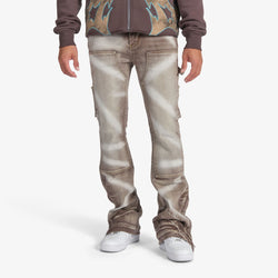 Sugar Hill Temple Stacked Jeans "Charcoal"