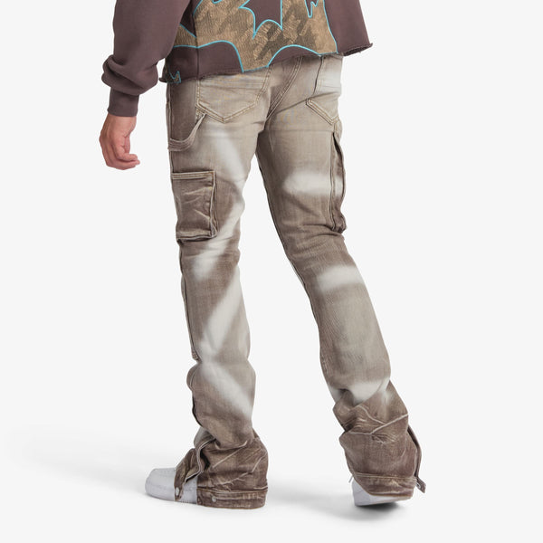 Sugar Hill Temple Stacked Jeans "Charcoal"
