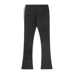Supply Floating Bubbles Flare Pants "Black"