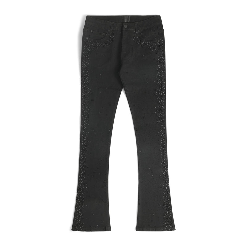 Supply Floating Bubbles Flare Pants "Black"