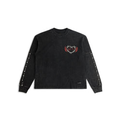 Supply Floating L/S Tee "Black"