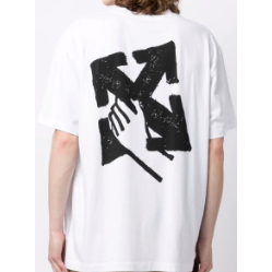 Off-White Hand Arrow Logo Tee "White"