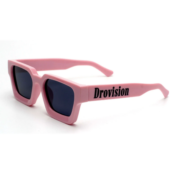 Drovision Square Sunglasses "Pink"