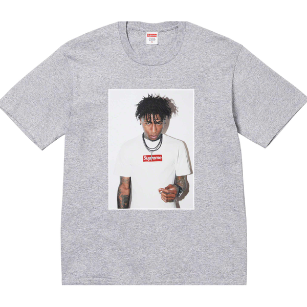 Supreme NBA Youngboy Tee "Heather Grey"