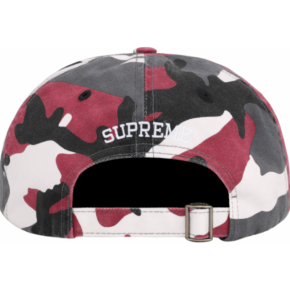 Supreme Print S Logo Hat "Red Camo"