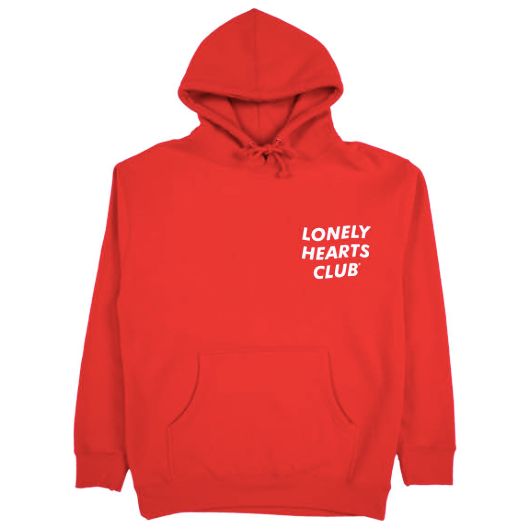 Lonely Hearts Club Remember Your Worth Hoodie "Red"