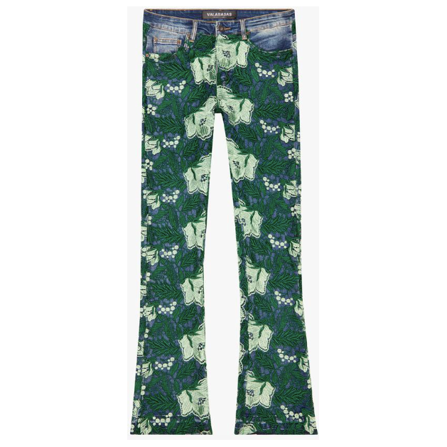 Valabasas Botanic Stacked Jeans "Evergreen"