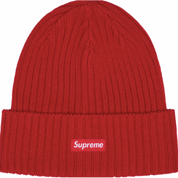 Supreme Overdyed Beanie "Red"
