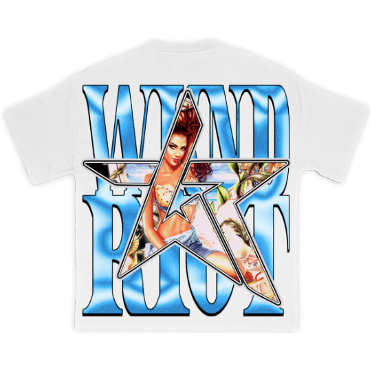 WKNDRIOT Beach Babe Tee "White"