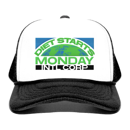 Diet Starts Monday Diet Corp Trucker Hat