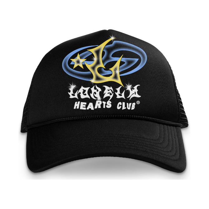 Lonely Hearts Club Galaxy Trucker Hat