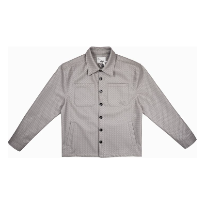 EPTM Mateo Button Up L/S Tee "Grey"