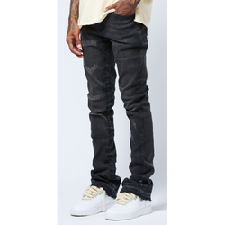 AJENDA Ruthless Stacked Jeans "Washed Black"