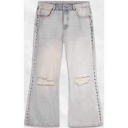 VAGUE Studios '85 Flared Denim Pants "Light Wash"