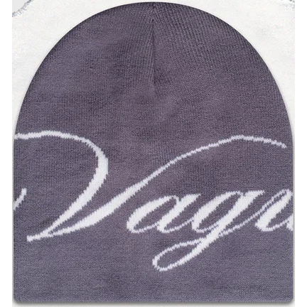 VAGUE Studios Calligraphy Beanie "Purple"