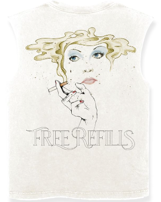 Free Refills Pleasure Sleeveless Tee