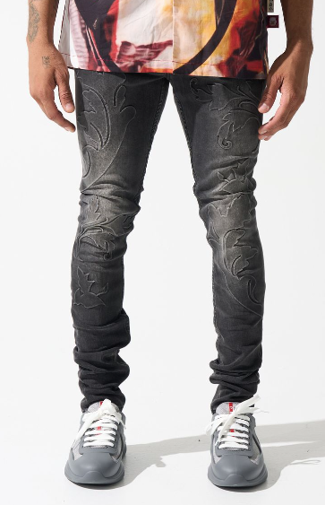 SERENEDE Rome Stacked Jeans "Black"