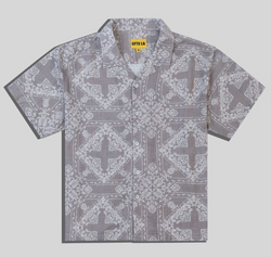 GFTD LA Paisley Button Up Shirt "Beige"