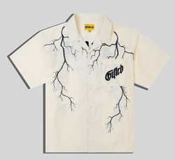 GFTD LA Lightning Button Up Shirt "Bone"