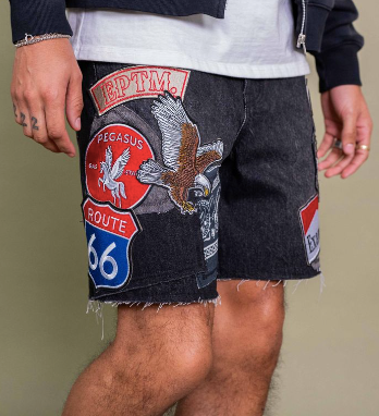 EPTM Americana Denim Shorts "Black"