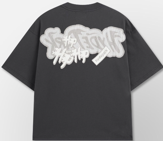 Hyde Park Monochrome Tee "Black"