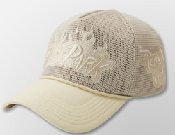 Hyde Park Nothing But Net Trucker Hat "Cream"