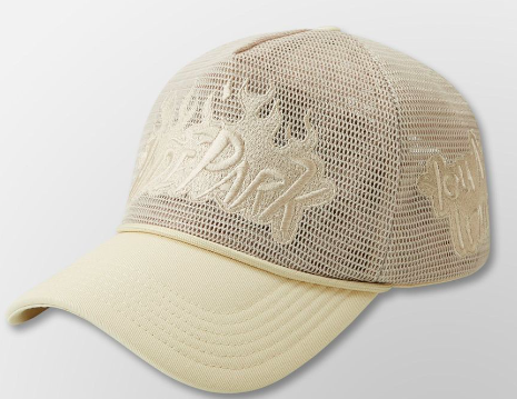Hyde Park Nothing But Net Trucker Hat "Cream"