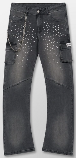 Hyde Park Work Denim Flare Pants