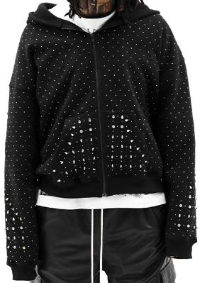 Heights District Stones Drop Zip Hoodie