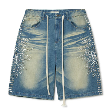 Vale Sirens Denim Shorts "Blue"