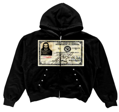 Merlins Father ID Zip Up Hoodie