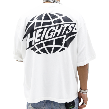 Heights District Chasing New Heights Tee "White"